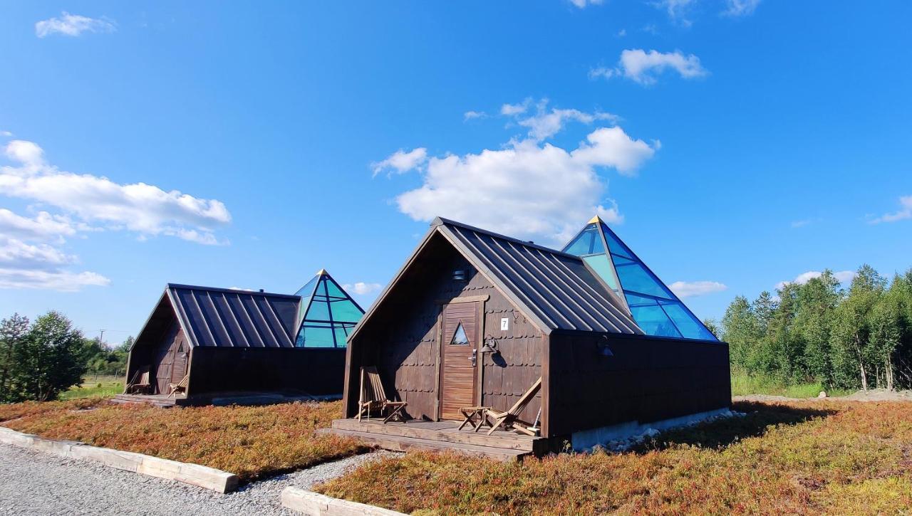 Aurora Pyramid Glass Igloos Köngäs Exterior foto
